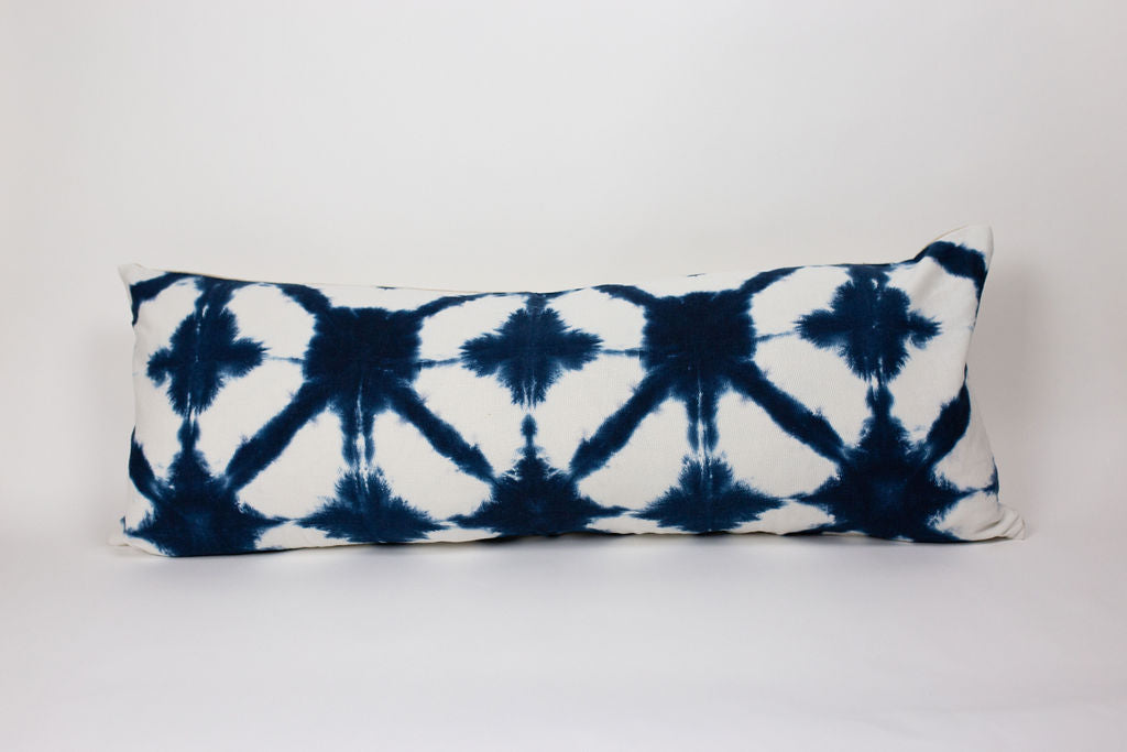 Maka Sea Shibori Lumbar Pillow | Assorted patterns and colors