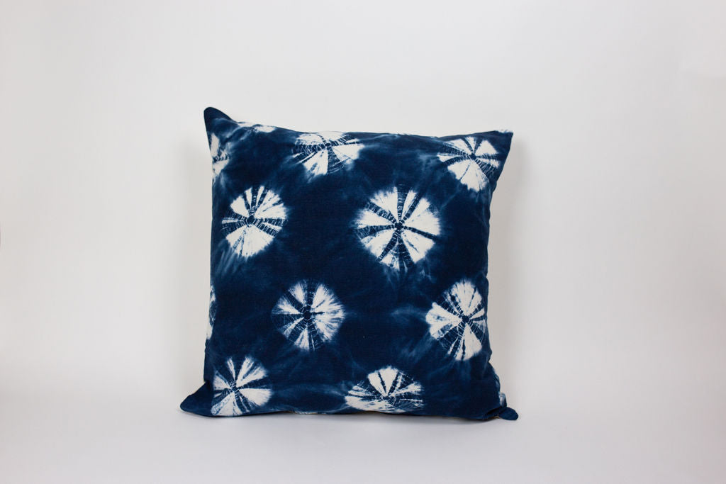 Maka Sea Shibori Square Pillow | Assorted patterns and colors