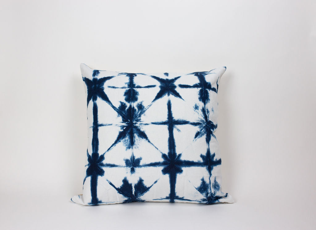 Maka Sea Shibori Square Pillow | Assorted patterns and colors