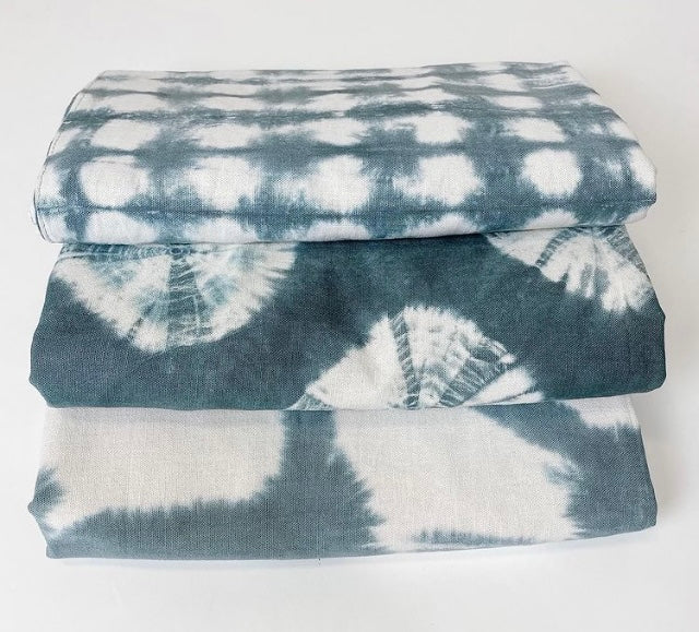 Maka Sea Shibori Lumbar Pillow | Assorted patterns and colors