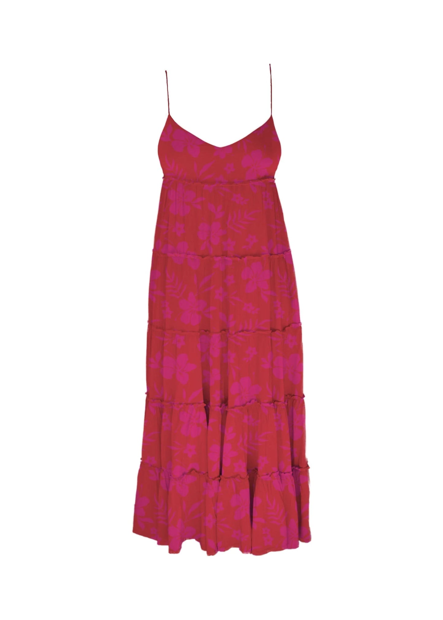 Charlie Midi Tiered Dress | Long