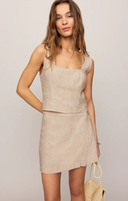 Ellery Linen Skirt | Flax
