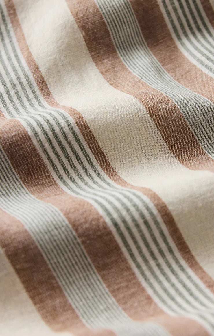The Perfect Striped Button Up | Coconut