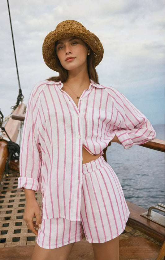 The Perfect Line Short | Spanish Rose
