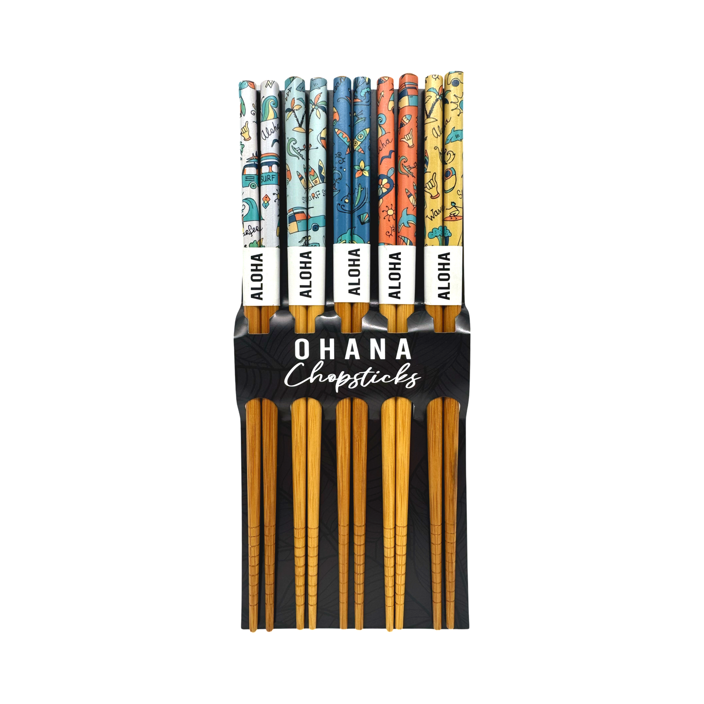 Surfs Up (NEW) Reusable Bamboo Chopsticks