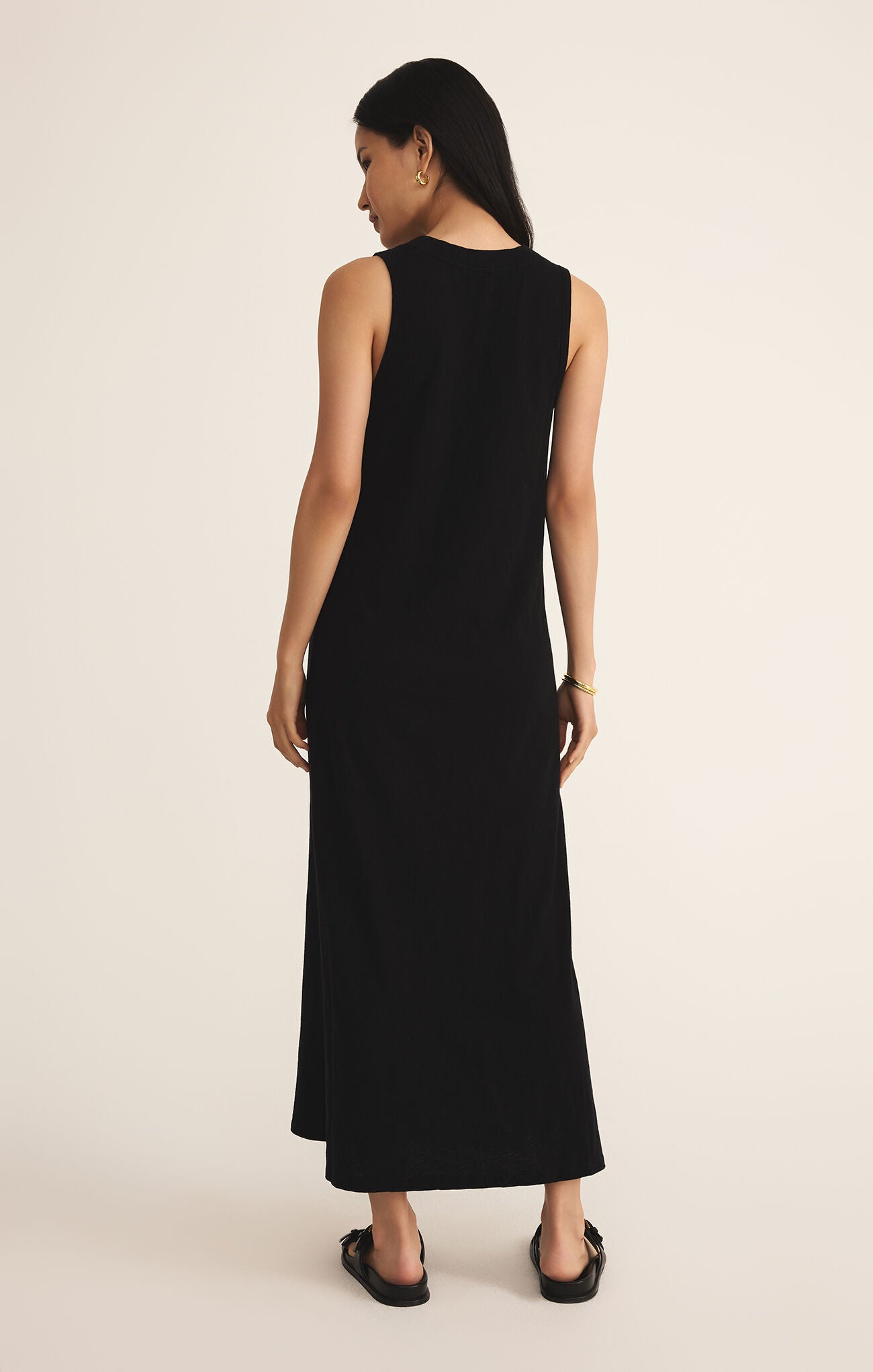 Palisades Midi Dress | Black