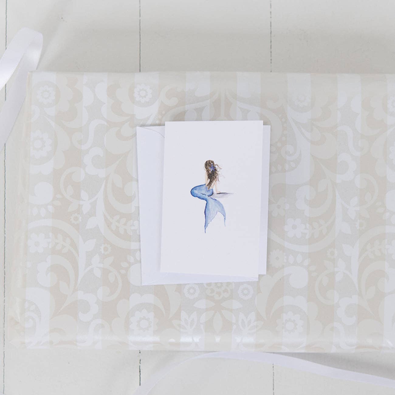 Mermaid Mini Note Card