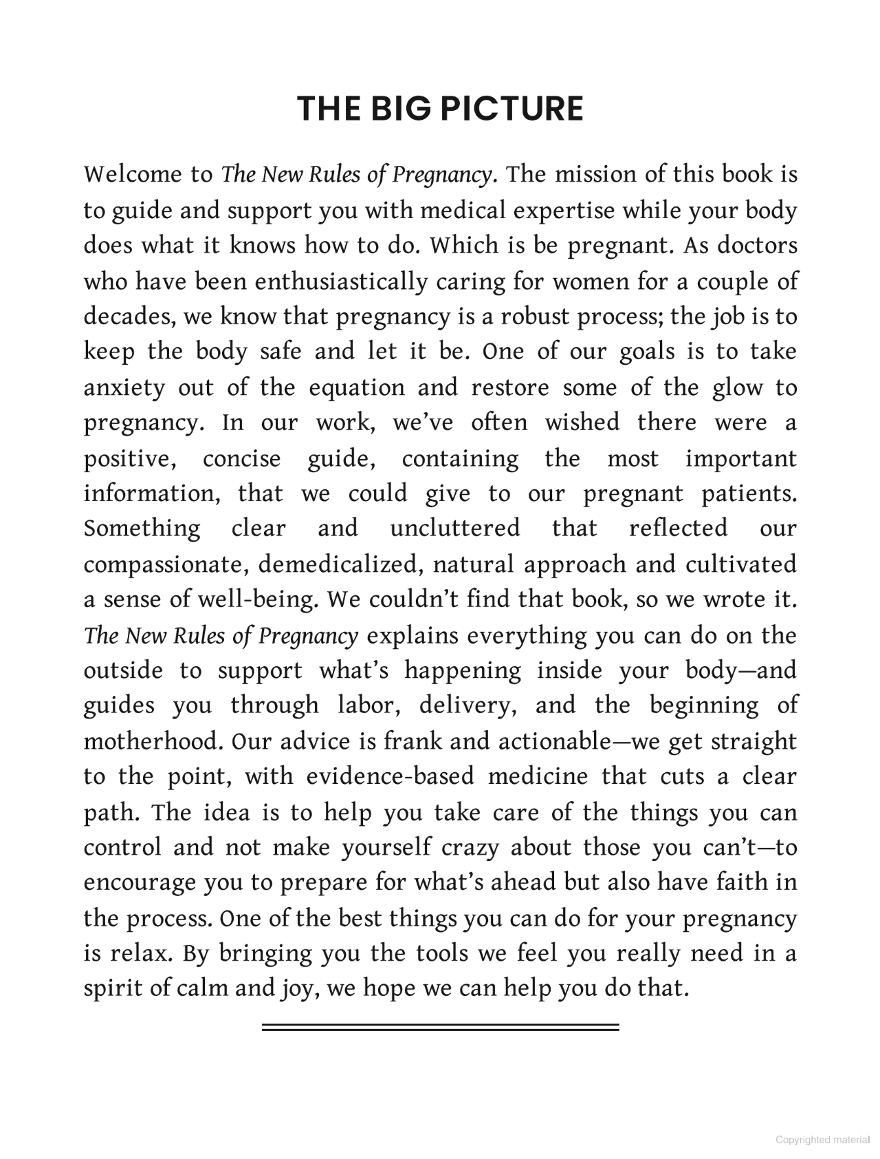 The New Rules of Pregnancy: Your Comprehensive Guide to a Calm and Healthy Pregnan