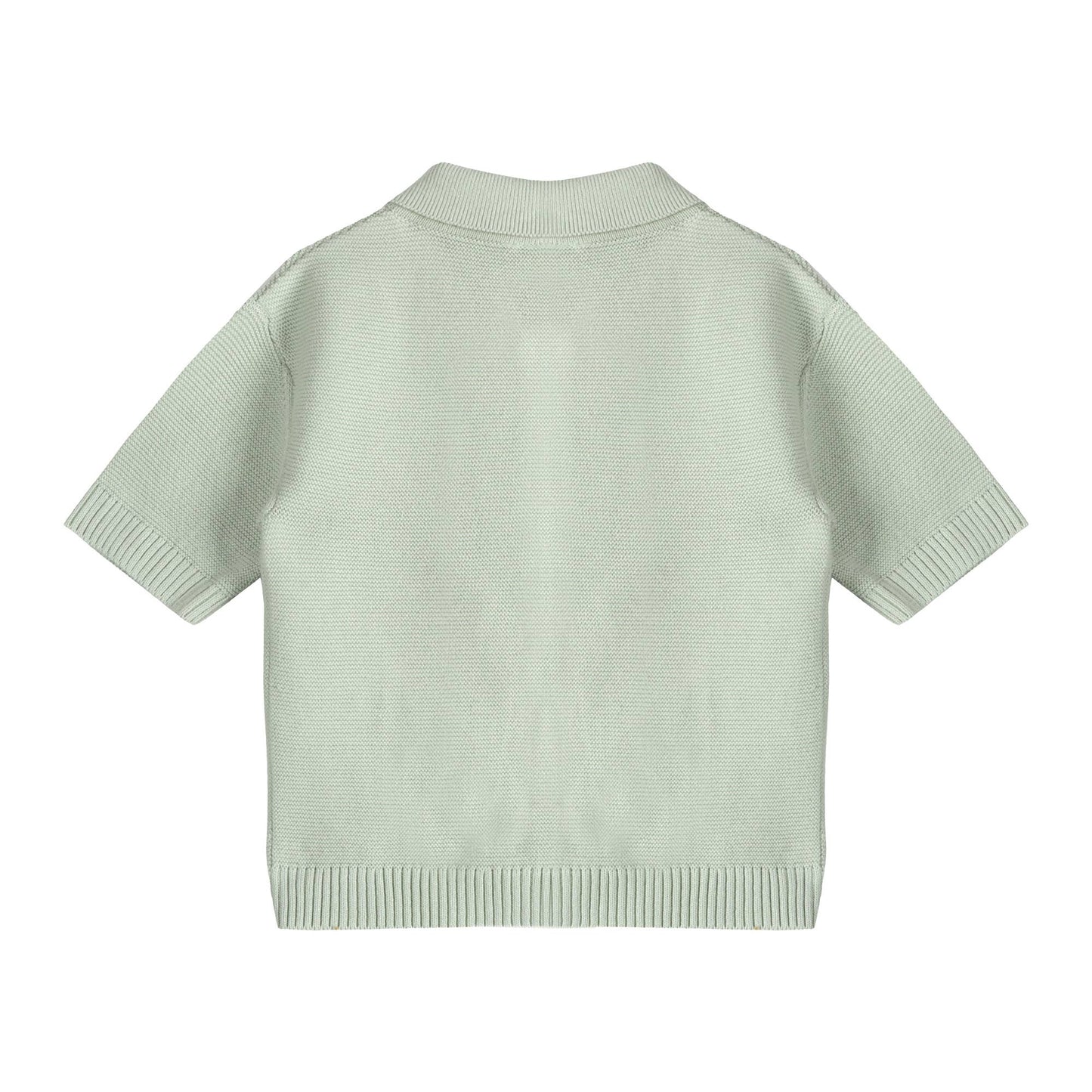 Palm Trees Embroidered Baby Shirt & Shorts Set (Organic)