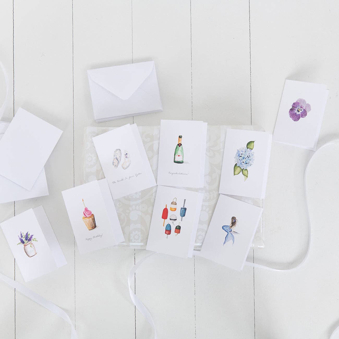 Champagne Mini Note Card