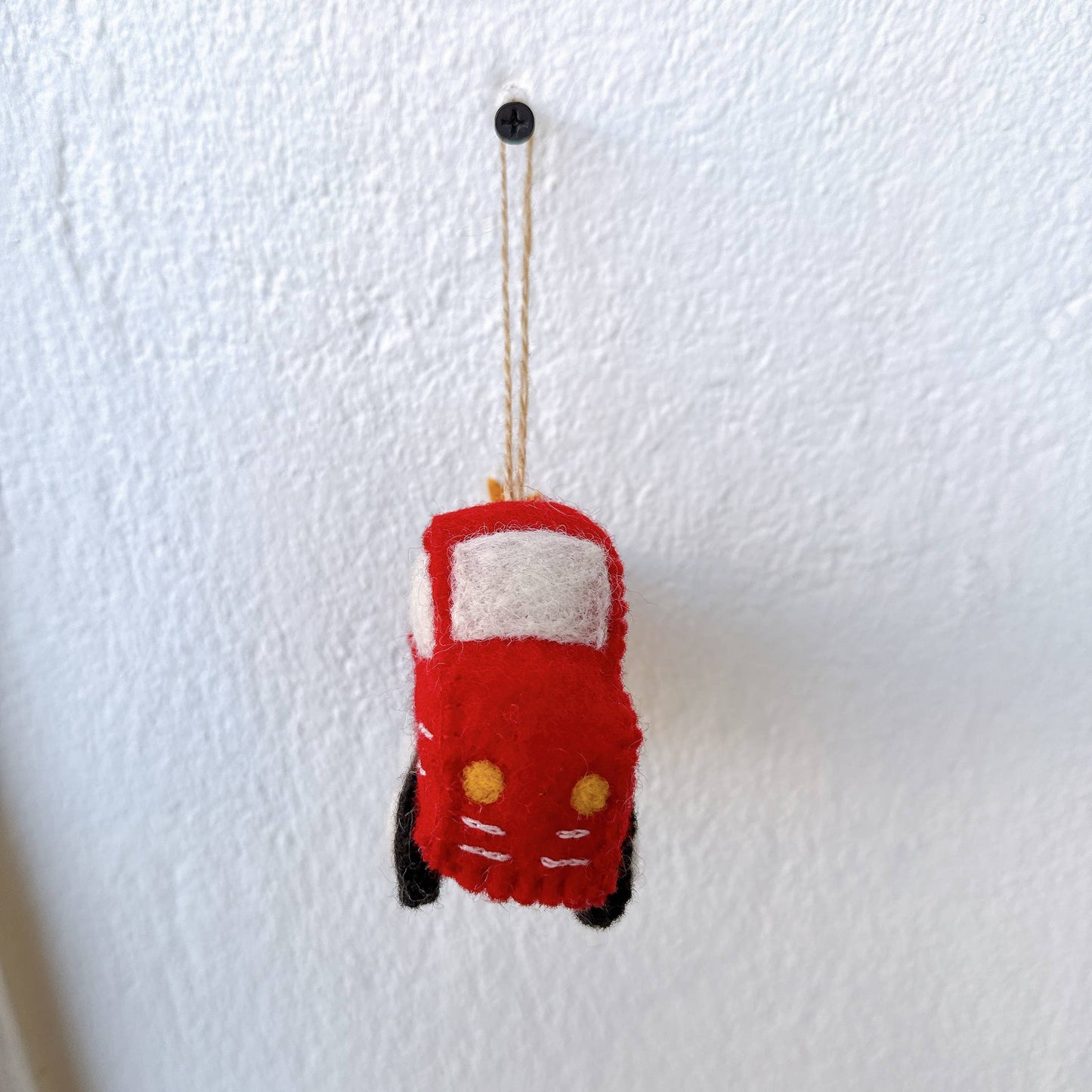 2026 Pickup Truck with Christmas Tree Ornament
