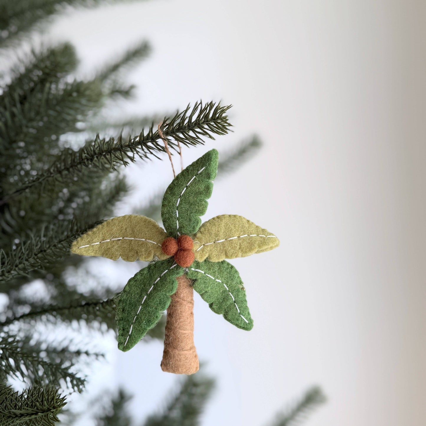 Felt Ornament - 2026 Palm Tree