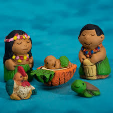 Hawaiian Nativity Petite