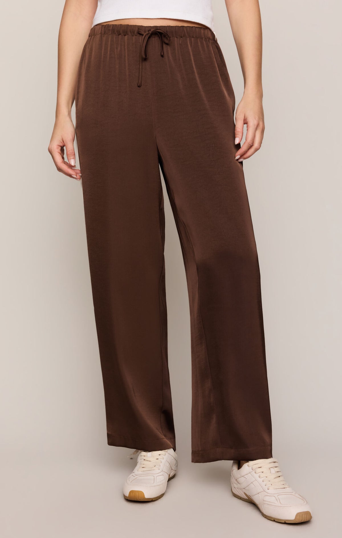 In Stride Satin Track Pant
