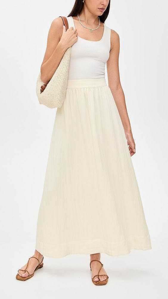 Serendipity Maxi Skirt | Sea Salt |
