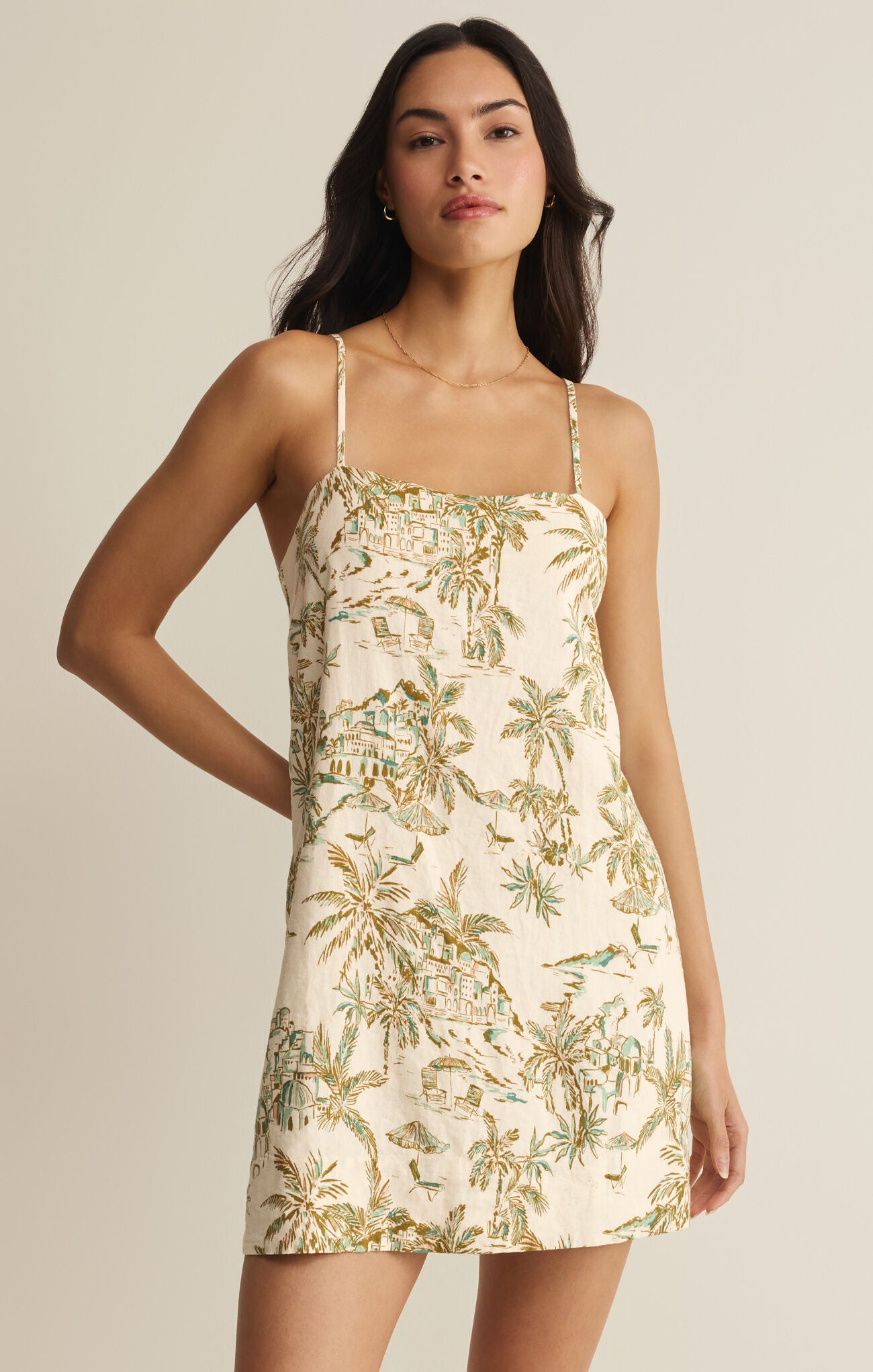 Maude Tiki Tide Mini Dress | Island Coconut