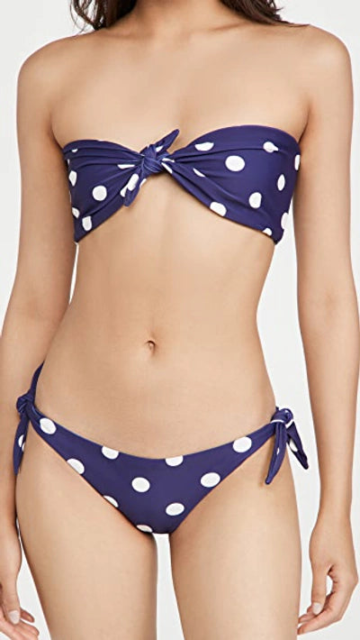 MIKOH Takume Bandeau Bikini Top