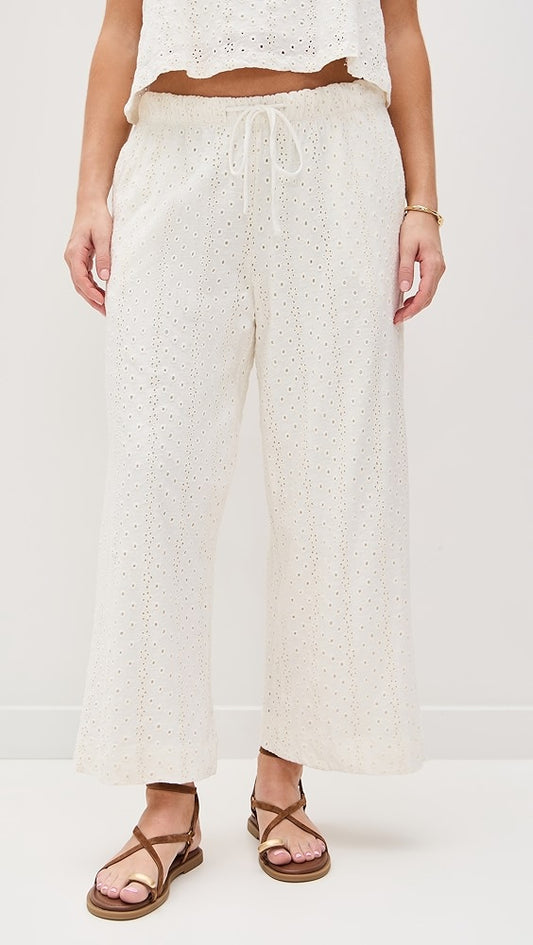 Romi Knit Eyelet Pant
