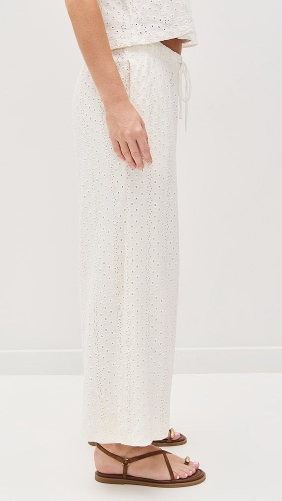 Romi Knit Eyelet Pant